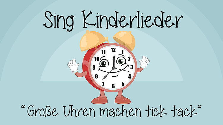 Große Uhren machen tick tack