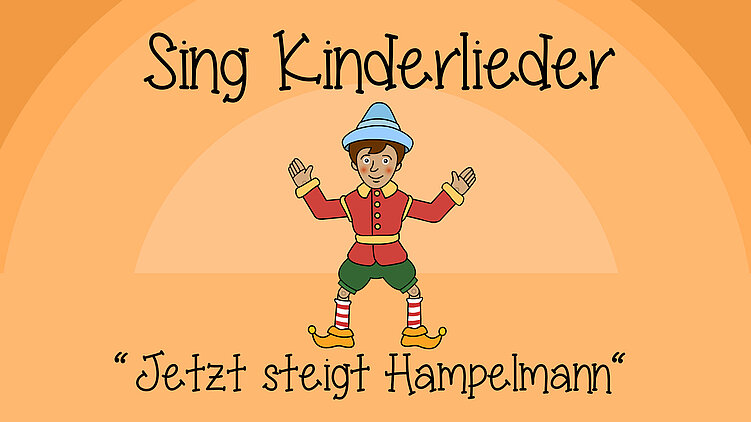 Jetzt steigt Hampelmann
